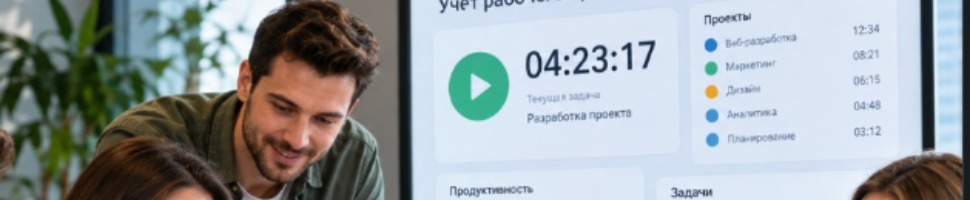 Как повысить продуктивность сотрудников с помощью учёта рабочего времени